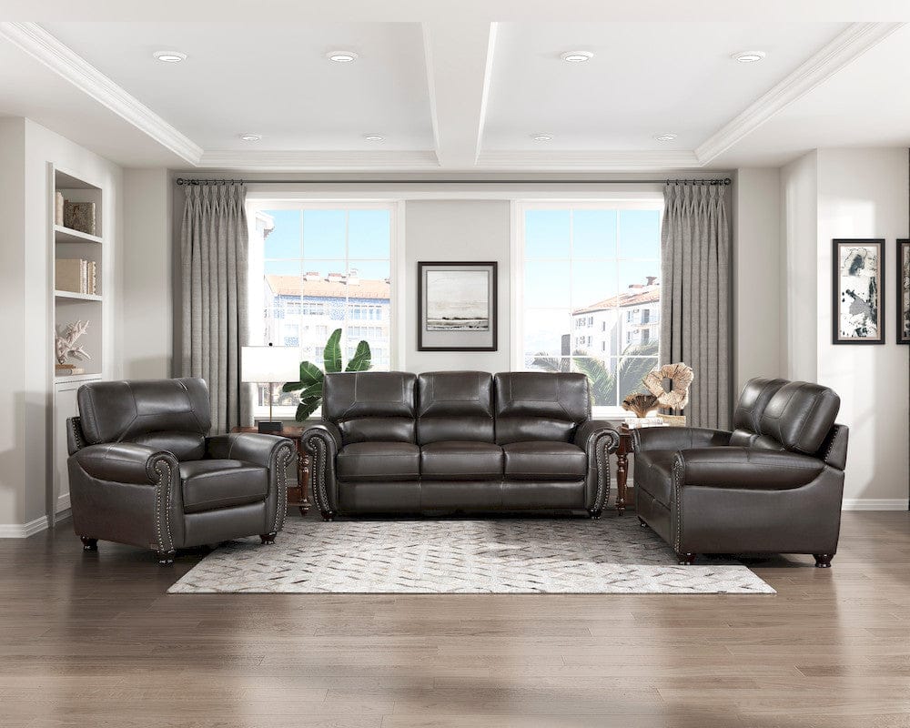 Homelegance  - Foxborough Chair in Dark brown - 9269DB-1  view 6