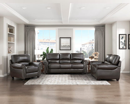 Homelegance  - Foxborough Chair in Dark brown - 9269DB-1  view 6