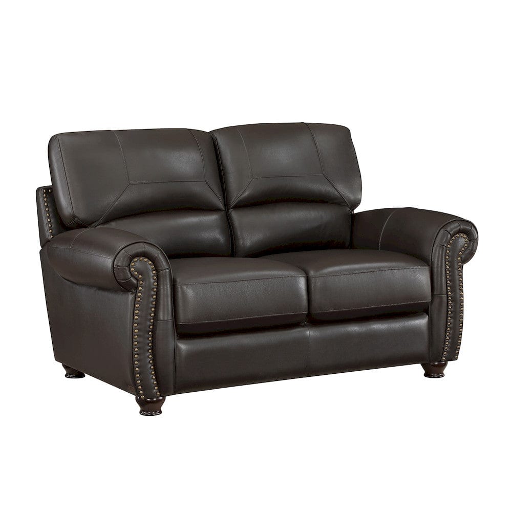 Homelegance  - Foxborough Love Seat in Dark brown - 9269DB-2  view 5