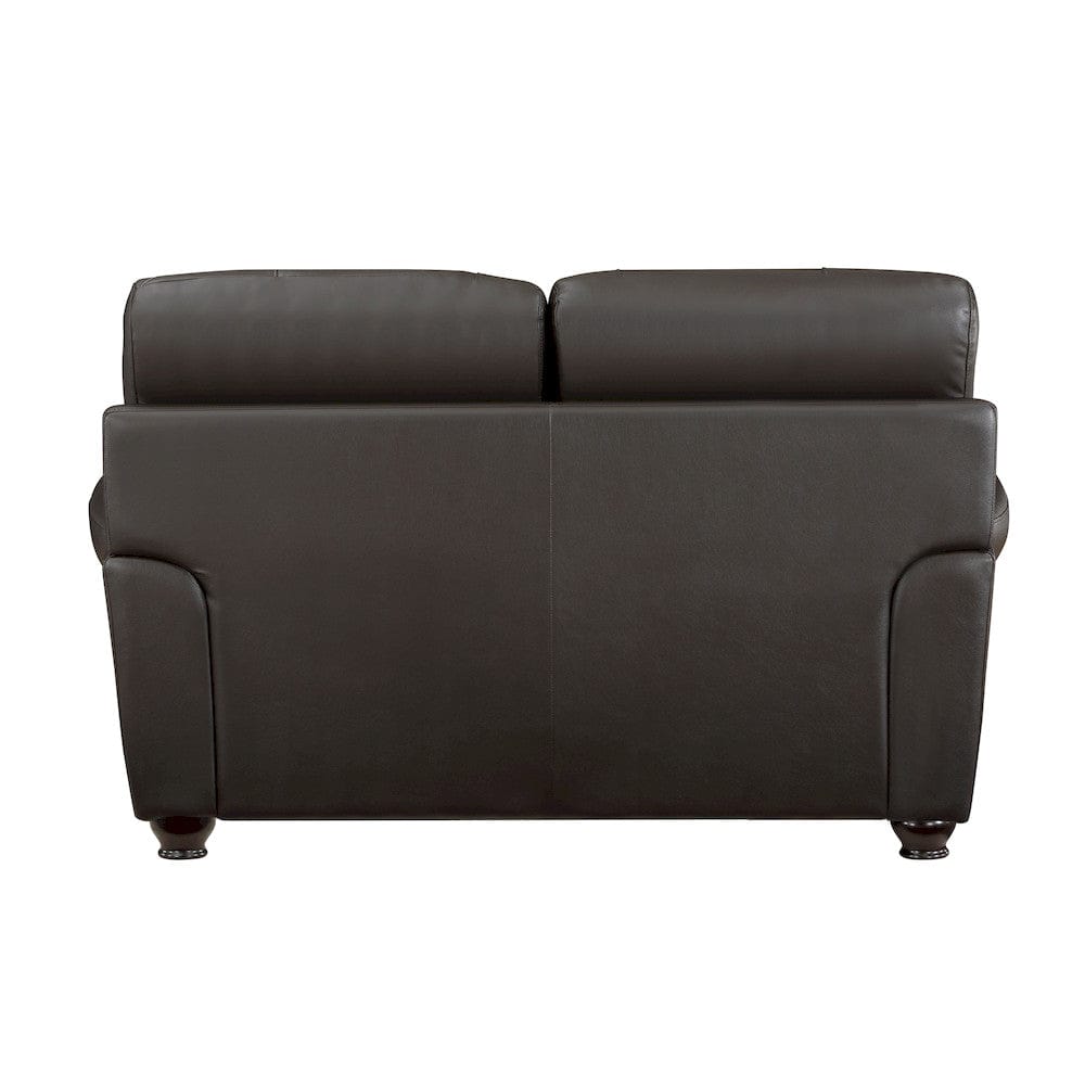 Homelegance  - Foxborough Love Seat in Dark brown - 9269DB-2  view 6