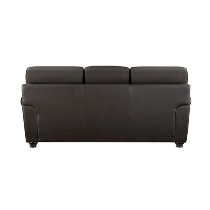 Homelegance  - Foxborough Sofa in Dark brown - 9269DB-3  view 3