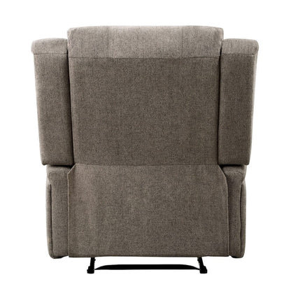Homelegance  - Foxcroft Power Reclining Chair in Brown - 9316BR-1PW  view 5