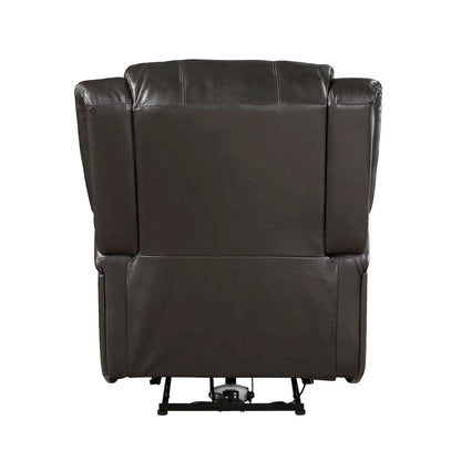 Homelegance  - Foxcroft Power Reclining Chair in Brown - 9316PUBR-1PW  view 3