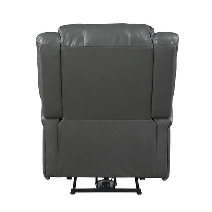 Homelegance  - Foxcroft Power Reclining Chair in Gray - 9316PUGY-1PW  view 3