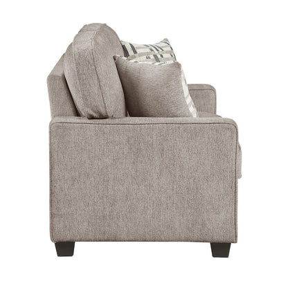 Homelegance  - Frances Love Seat in Taupe - 9748TPE-2  view 10