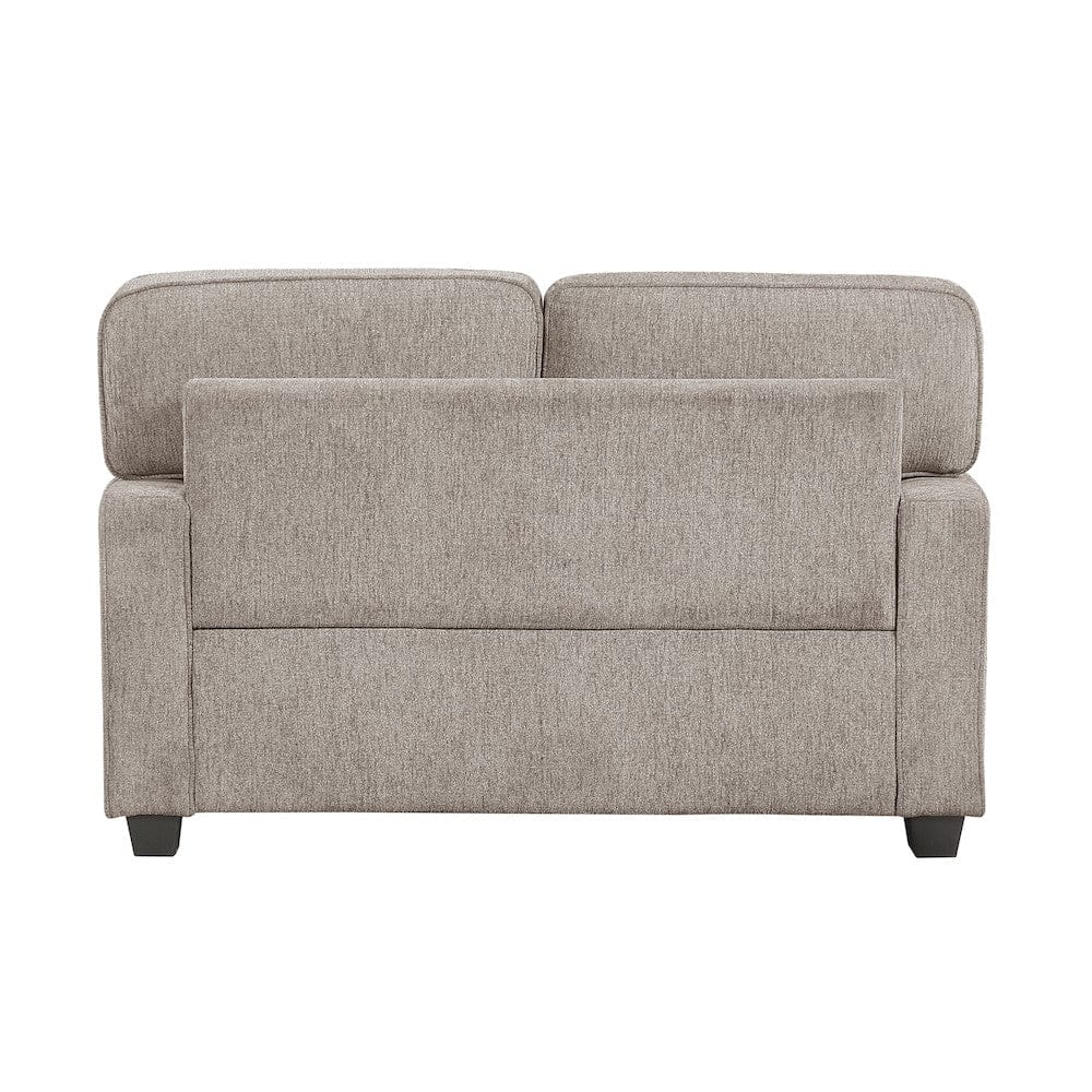 Homelegance  - Frances Love Seat in Taupe - 9748TPE-2  view 11