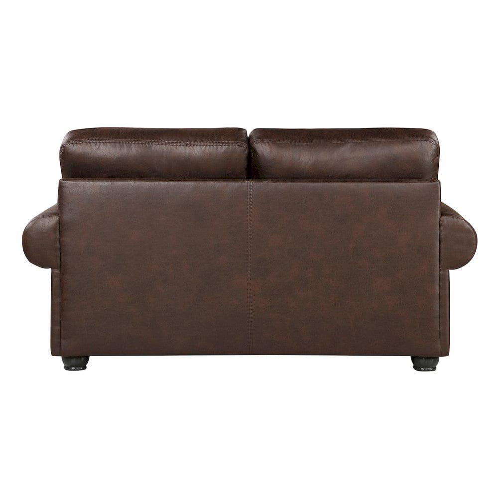Homelegance  - Franklin Love Seat in Dark Brown - 9260DB-2  view 8