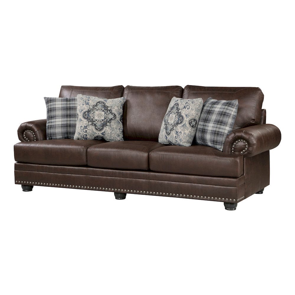 Homelegance  - Franklin Sofa in Dark Brown - 9260DB-3  view 2