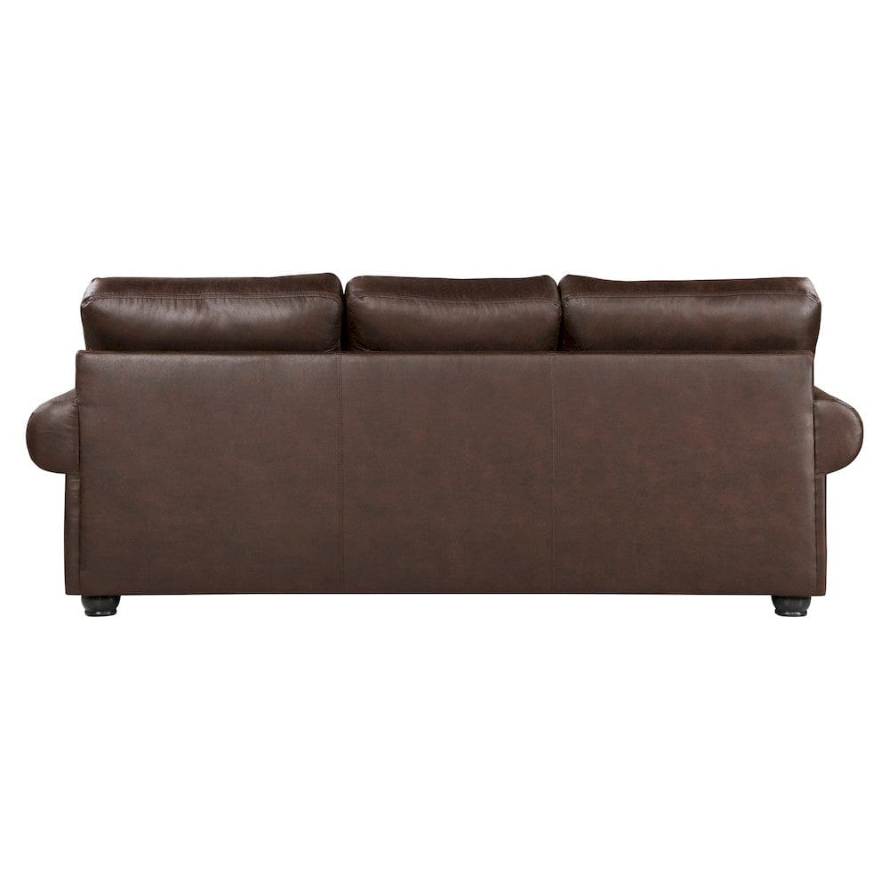 Homelegance  - Franklin Sofa in Dark Brown - 9260DB-3  view 3