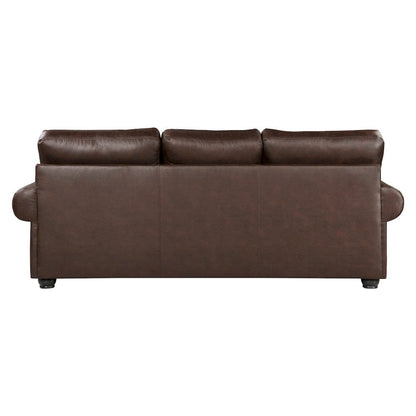 Homelegance  - Franklin Sofa in Dark Brown - 9260DB-3  view 3