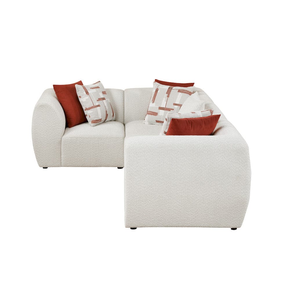 Homelegance  - Franz 4-Piece Modular Sectional in Beige - 9669CNx3CR1AC  view 8