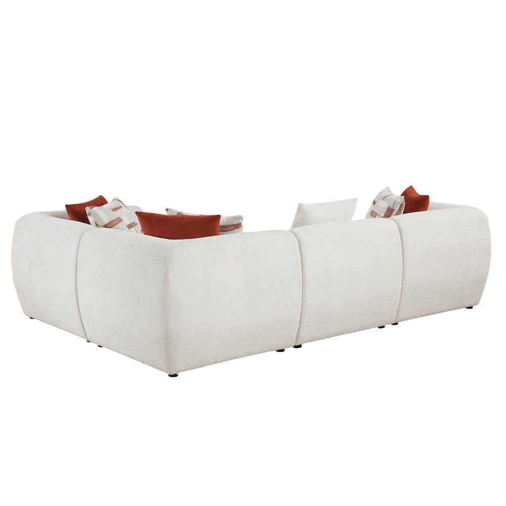 Homelegance  - Franz 4-Piece Modular Sectional in Beige - 9669CNx3CR1AC  view 9