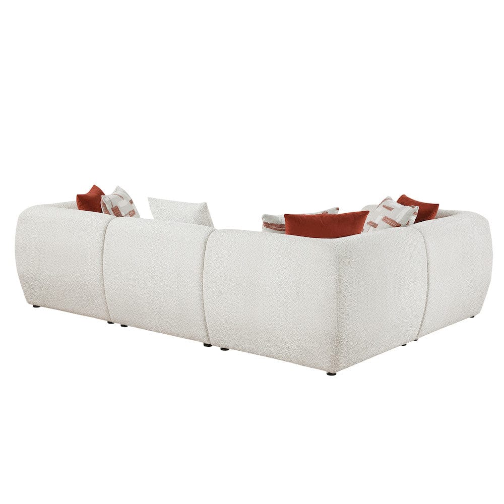 Homelegance  - Franz 4-Piece Modular Sectional in Beige - 9669CNx3CR1AC  view 10