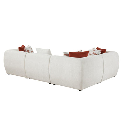 Homelegance  - Franz 4-Piece Modular Sectional in Beige - 9669CNx3CR1AC  view 10