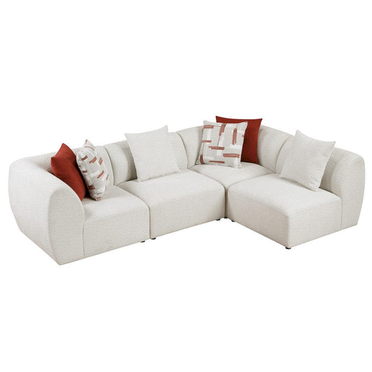 Homelegance  - Franz 4-Piece Modular Sectional in Beige - 9669CNx42CR2AC  view 1