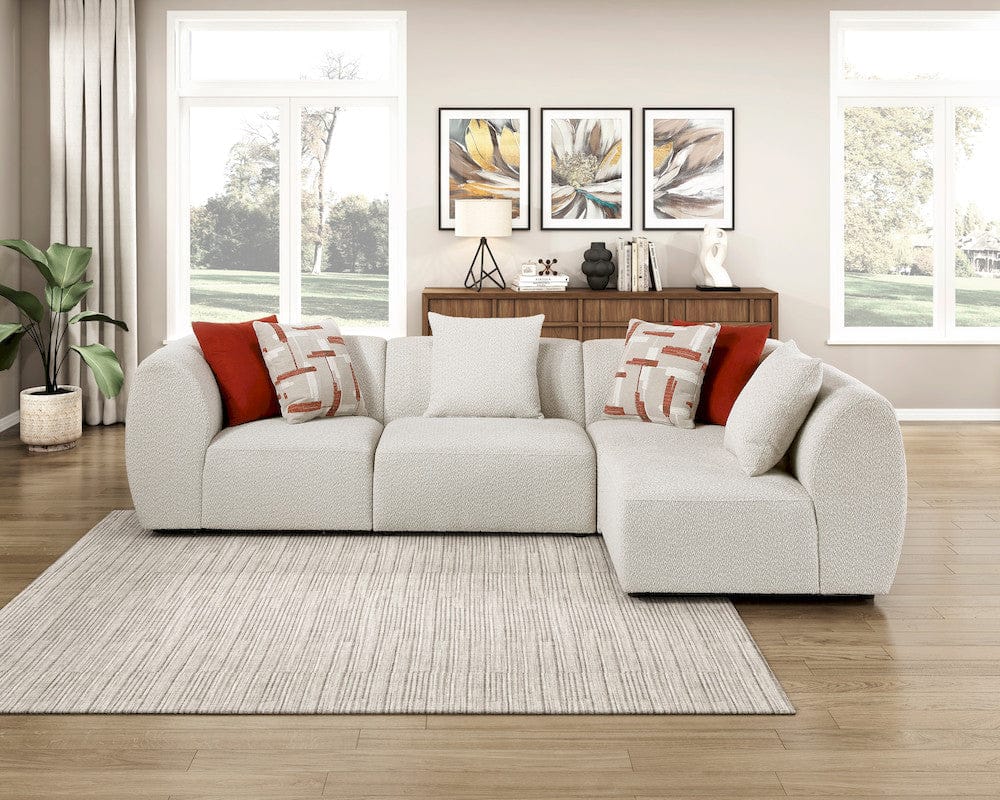 Homelegance  - Franz 4-Piece Modular Sectional in Beige - 9669CNx42CR2AC  view 8