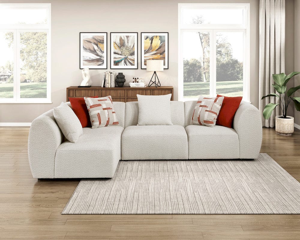 Homelegance  - Franz 4-Piece Modular Sectional in Beige - 9669CNx42CR2AC  view 9
