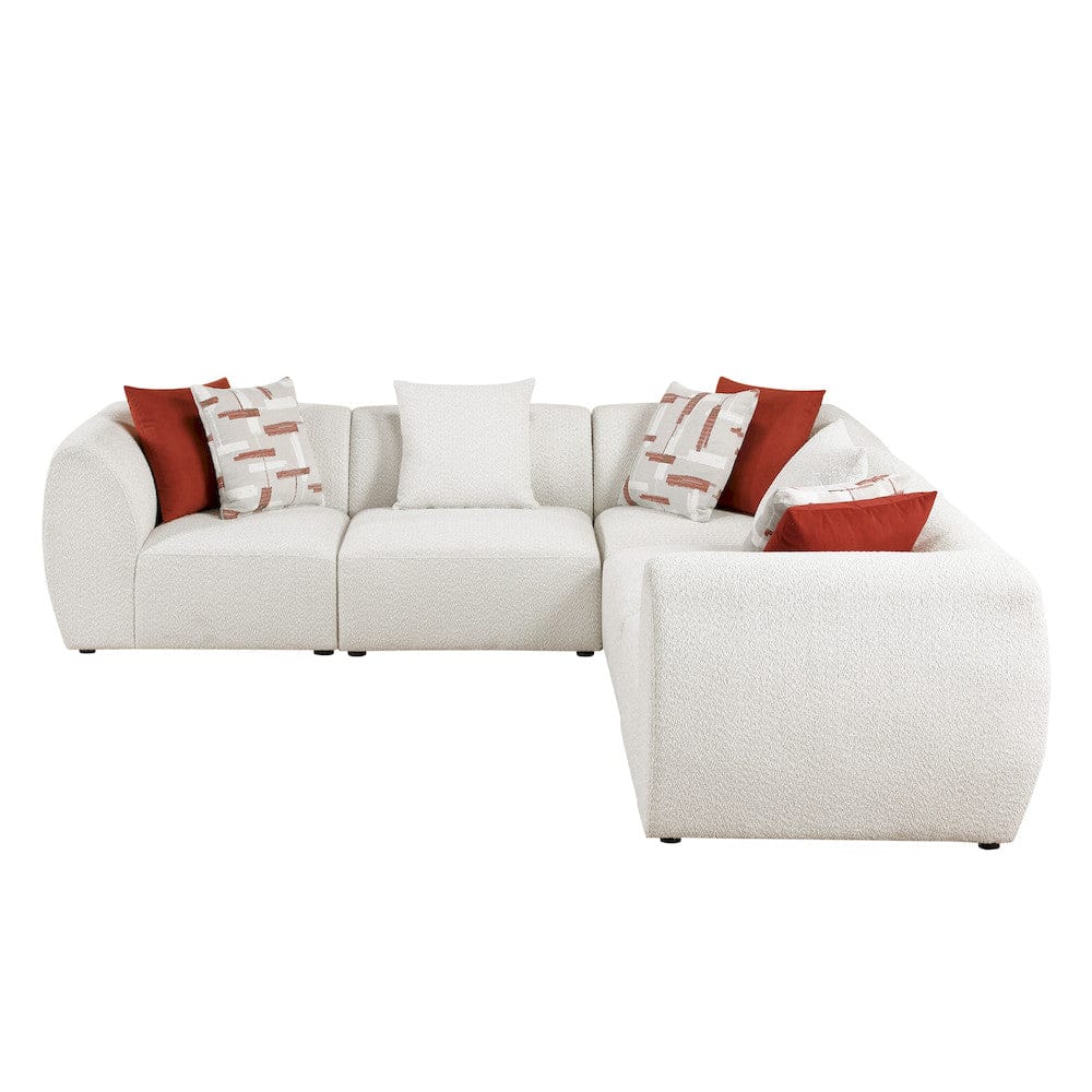 Homelegance  - Franz 5-Piece Modular Sectional in Beige - 9669CNx3CR2AC  view 7