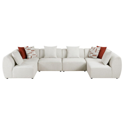 Homelegance  - Franz 6-Piece Modular Sectional in Beige - 9669CNx62CR4AC  view 1