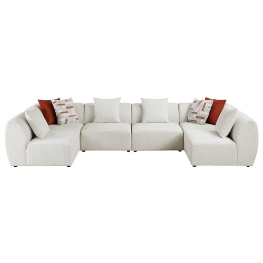 Homelegance  - Franz 6-Piece Modular Sectional in Beige - 9669CNx62CR4AC  view 1