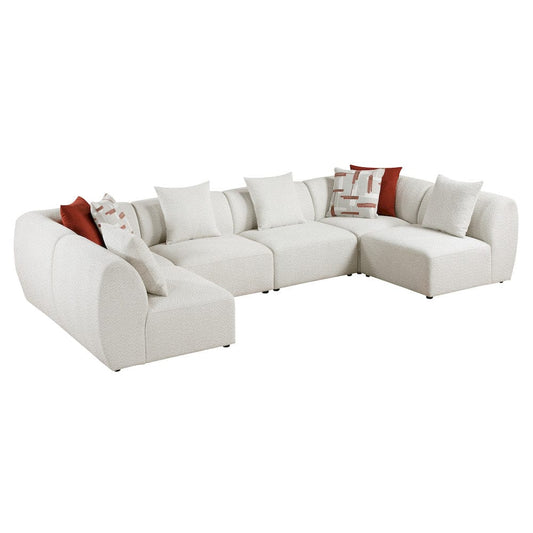 Homelegance  - Franz 6-Piece Modular Sectional in Beige - 9669CNx62CR4AC  view 2