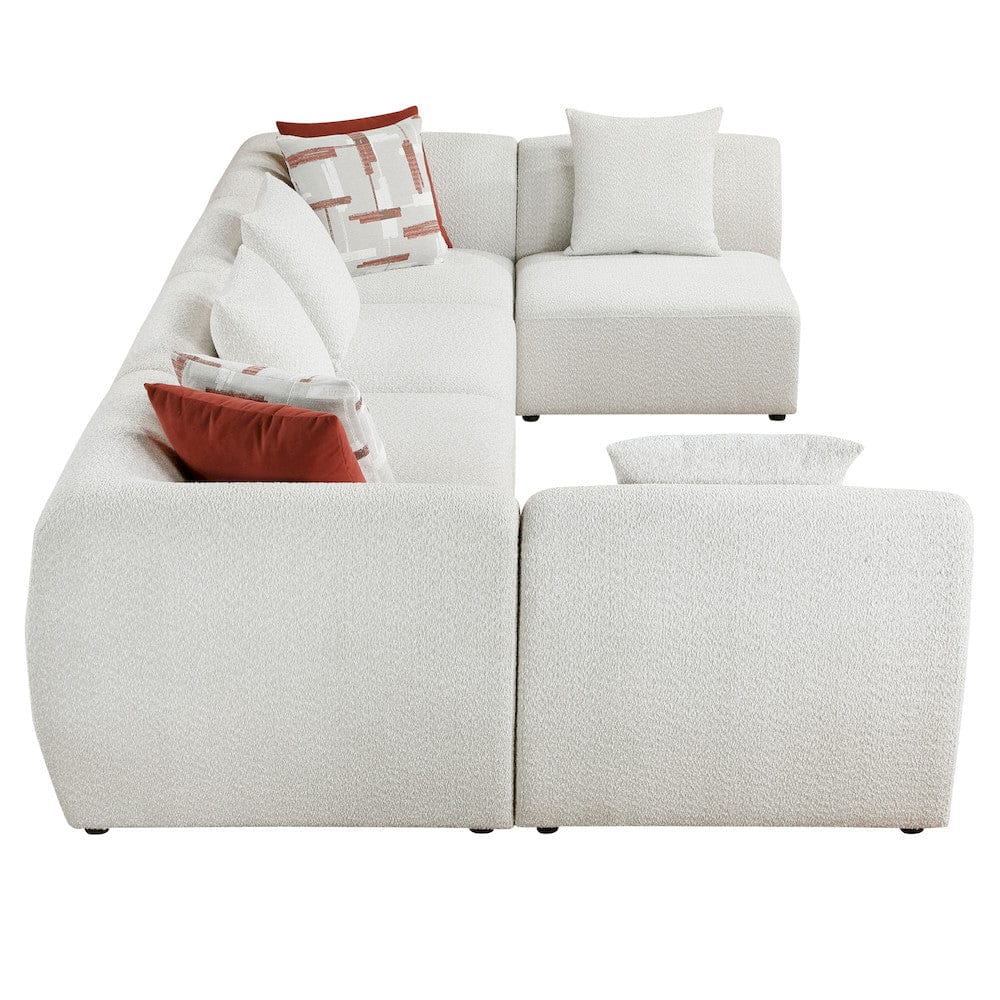 Homelegance  - Franz 6-Piece Modular Sectional in Beige - 9669CNx62CR4AC  view 8
