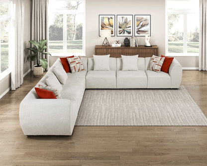 Homelegance  - Franz 7-Piece Modular Sectional in Beige - 9669CNx73CR4AC  view 9