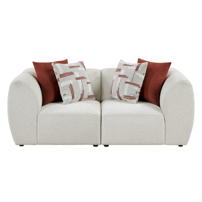 Homelegance  - Franz Love Seat in Beige - 9669CN-2x  view 1
