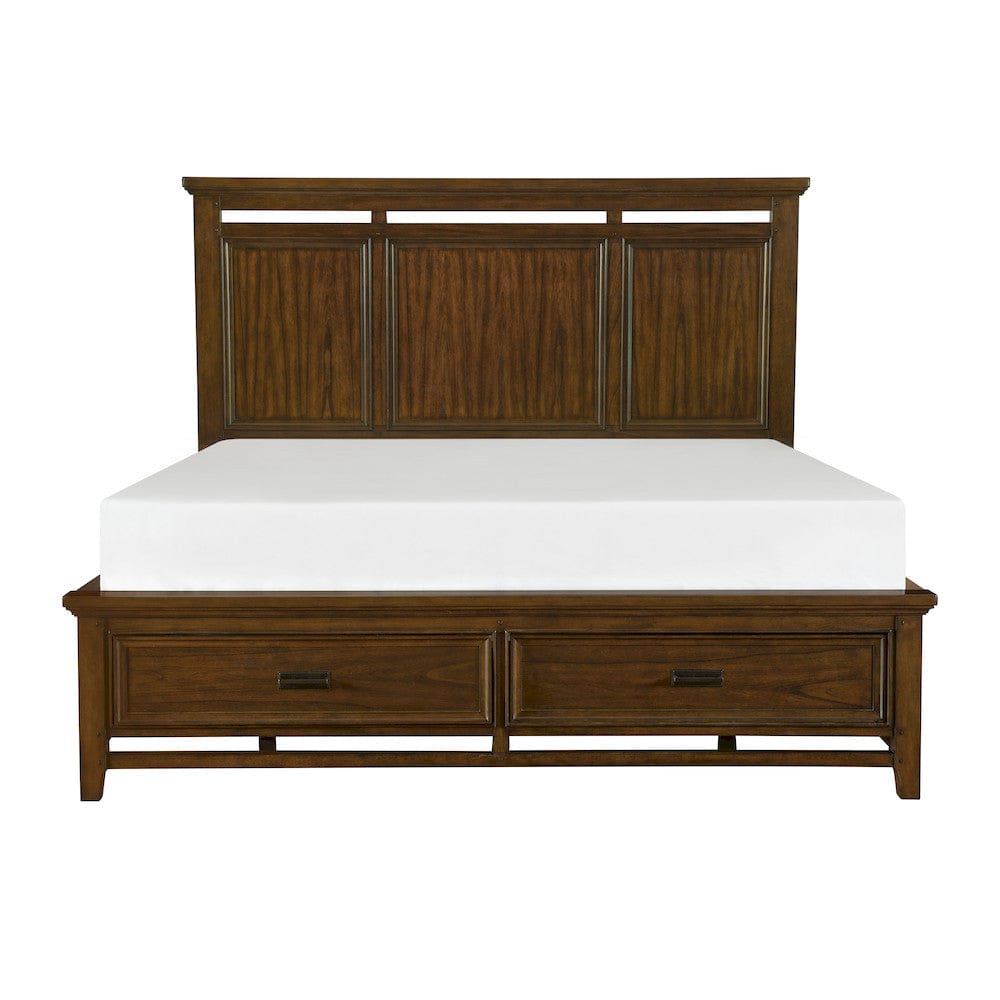 Homelegance  - Frazier Park Queen Platform Bed W/ Footboard Storage - 1649-1x  view 1