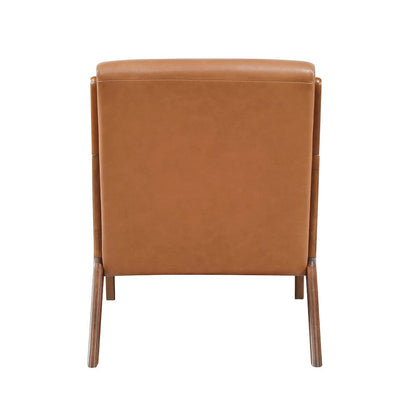 Homelegance  - Gabe Accent Chair in Matt brown - 1247BRW-1  view 3