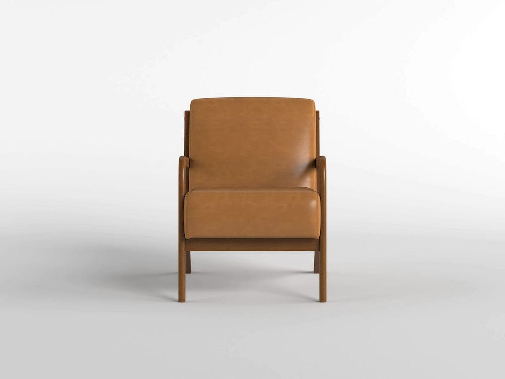 Homelegance  - Gabe Accent Chair in Matt brown - 1247BRW-1  view 9