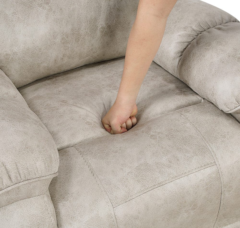 Homelegance  - Gainesville Double Reclining Sofa in Pewter - 8560PT-3  view 2