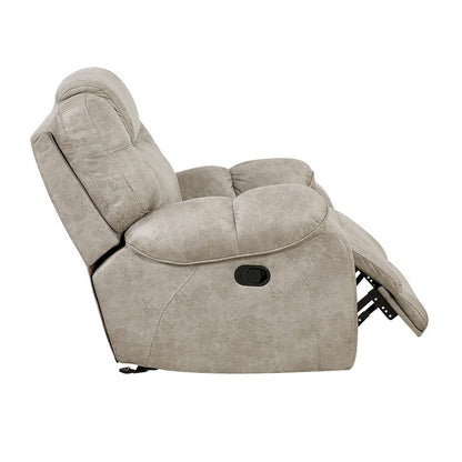 Homelegance  - Gainesville Glider Reclining Chair in Pewter - 8560PT-1  view 10