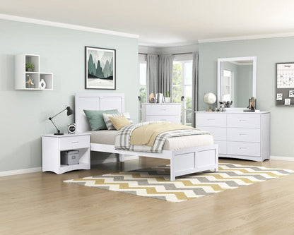 Homelegance  - Galen 1-Drawer Night Stand - B2053W-4D1  view 4