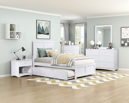 Homelegance  - Galen 1-Drawer Night Stand - B2053W-4D1  view 9