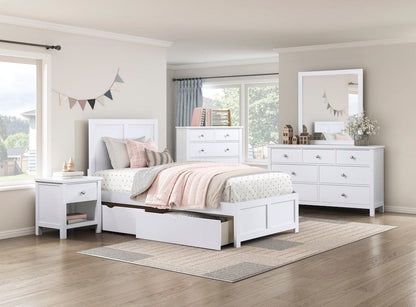 Homelegance  - Galen 1-Drawer Night Stand - B2053W-4D1  view 10