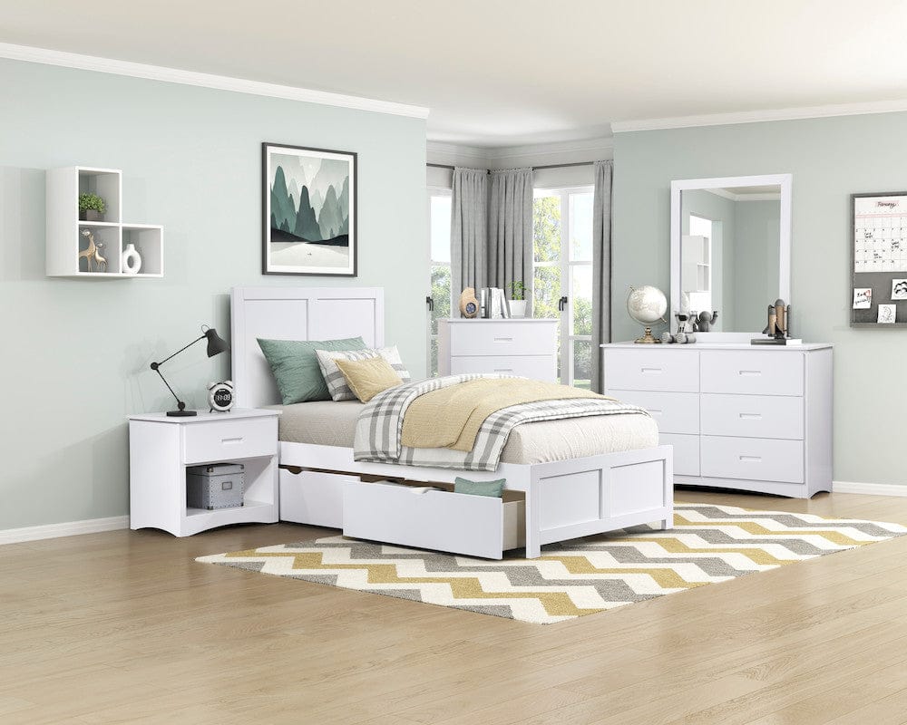 Homelegance  - Galen 1-Drawer Night Stand - B2053W-4D1  view 11