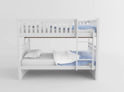 Homelegance  - Galen Full/Full Bunk Bed W/ Storage Boxes - B2053FFW-1xT  view 5