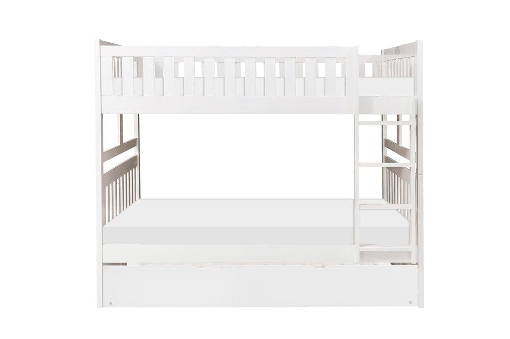 Homelegance  - Galen Full/Full Bunk Bed W/ Twin Trundle - B2053FFW-1xR  view 3