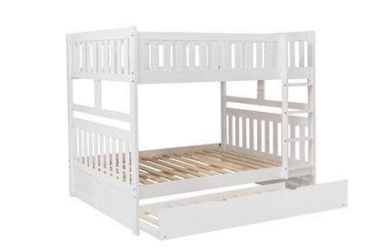 Homelegance  - Galen Full/Full Bunk Bed W/ Twin Trundle - B2053FFW-1xR  view 5