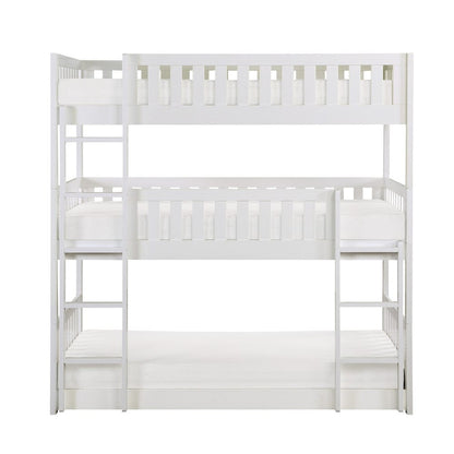 Homelegance  - Galen Triple Bunk Bed - B2053TTTW-1x  view 4