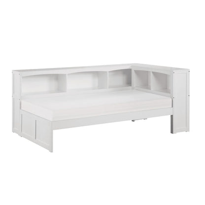 Homelegance  - Galen Twin Bookcase Corner Platform Bed - B2053BCW-1BCx  view 2