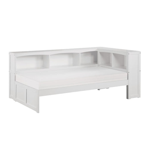 Homelegance  - Galen Twin Bookcase Corner Platform Bed - B2053BCW-1BCx  view 2