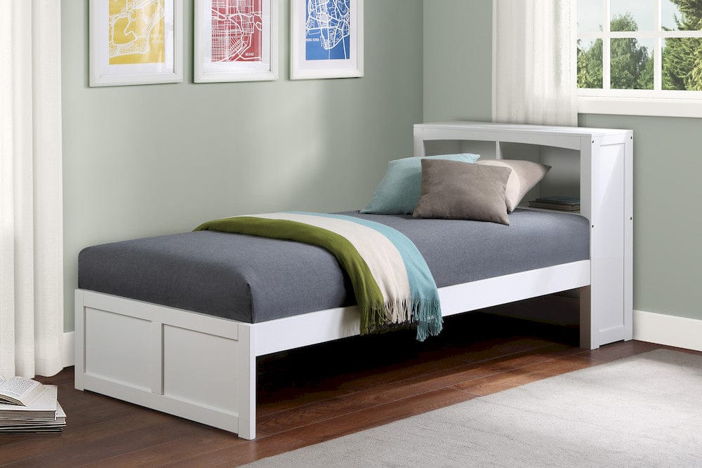 Homelegance  - Galen Twin Bookcase Platform Bed - B2053BCW-1x  view 2