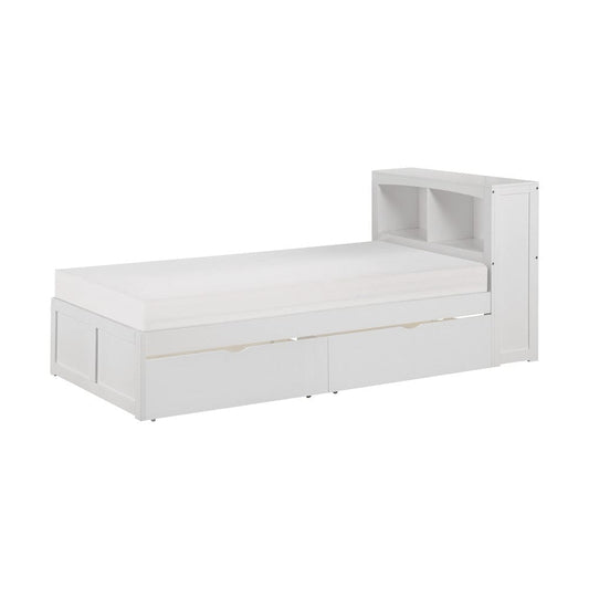 Homelegance  - Galen Twin Bookcase Platform Bed W/ Storage Boxes - B2053BCW-1Tx  view 1