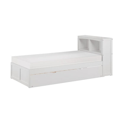 Homelegance  - Galen Twin Bookcase Platform Bed W/ Twin Trundle - B2053BCW-1Rx  view 1
