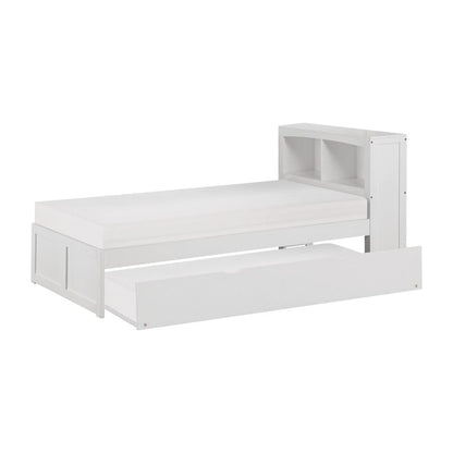 Homelegance  - Galen Twin Bookcase Platform Bed W/ Twin Trundle - B2053BCW-1Rx  view 4