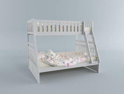 Homelegance  - Galen Twin/Full Bunk Bed - B2053TFW-1x  view 6