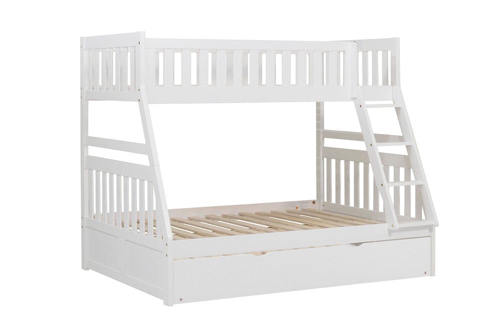 Homelegance  - Galen Twin/Full Bunk Bed W/ Twin Trundle - B2053TFW-1xR  view 3