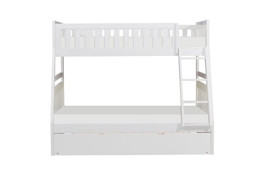 Homelegance  - Galen Twin/Full Bunk Bed W/ Twin Trundle - B2053TFW-1xR  view 4